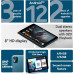 Nokia T10 Android 12 Tablets with 8 HD Display, 8MP Rear Camera, AI face Unlock, All-Day Battery, WiFi | 4 + 64GB, 8 inches - Blue